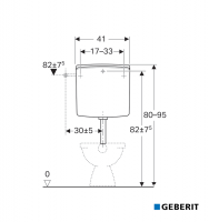 CISTERNA VISTA GEBERIT 140